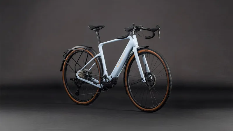 Cube Nuroad Hybrid c:62 Slx 400x Fe Electric Gravel Bike 2026 in Iceblue/Prism-7