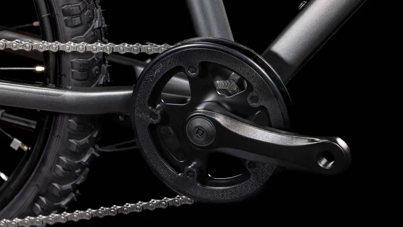 Cube Acid 200 Disc Allroad Kids Bike 2025 in Grey/Flash-4