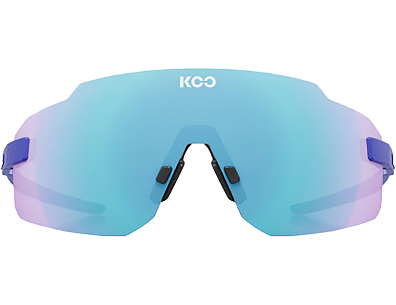 Koo Supernova Sunglasses in Blue Matt/Turquoise Mirror-1