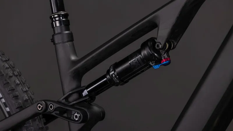 Cube Ams Hybrid one44 c:62 Pro 400x Electric Full Suspension Mountain Bike 2026 in Blackline-4