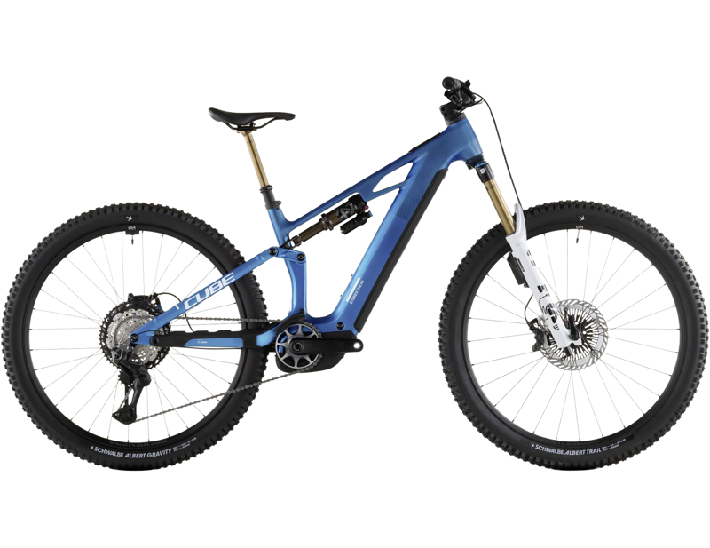 Cube Stereo Hybrid one44 HPC AT 800 Electric Full Suspension Mountain Bike 2026 in Actionteam