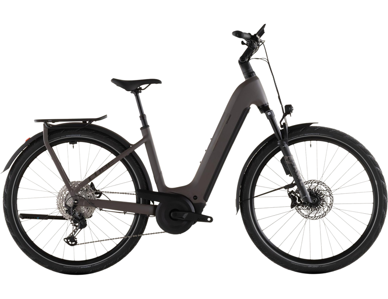 Balfes Bikes Cube Kathmandu Hybrid Exc 800 EE Electric Hybrid Bike 2026 in Cedar/Chrome | Free postage over £30, £10 off first order, price match & 0% finance.
