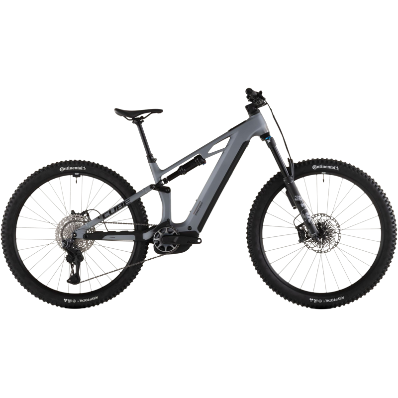 Balfes Bikes Cube Stereo Hybrid one44 Hpc Slx Evo 800 Electric Full Suspension Mountain Bike 2026 in Slategrey/Black | Free postage over £30, £10 off first order, price match & 0% finance.