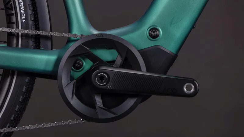 Cube Kathmandu Hybrid c:62 Slt 400x Electric Hybrid Bike 2026 in Seafoam/Chrome-3