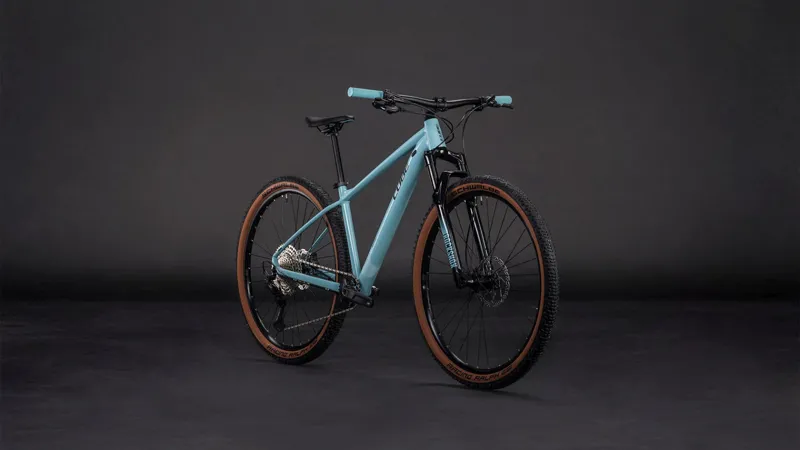 Cube Reaction SLX Hardtail Mountain Bike 2026 in Tealgrey/Black-6