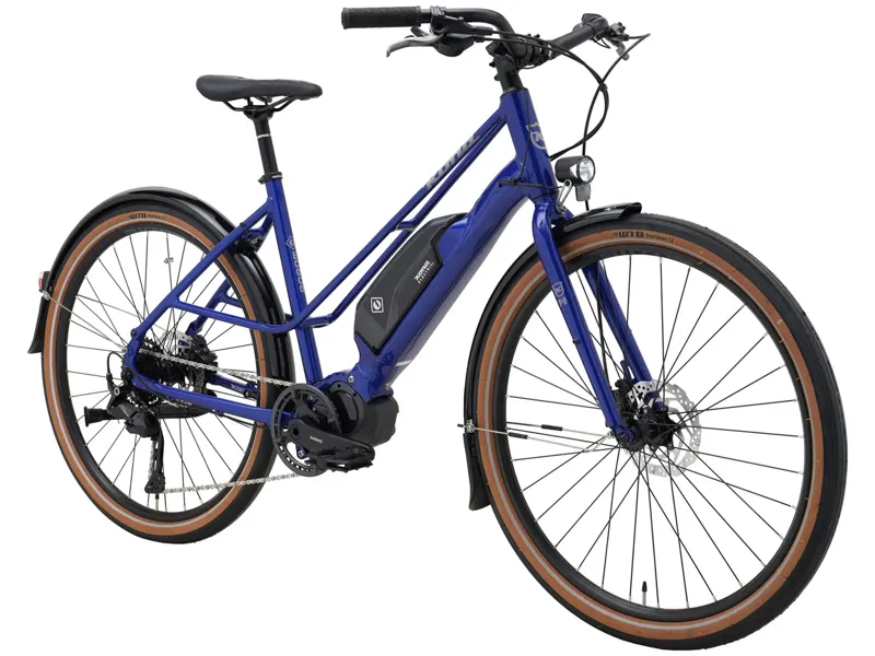 Kona Ecoco Electric Hybrid Bike 2025 in Blue-1