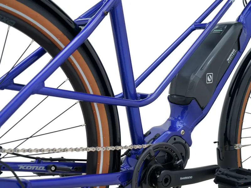 Kona Ecoco Electric Hybrid Bike 2025 in Blue-5