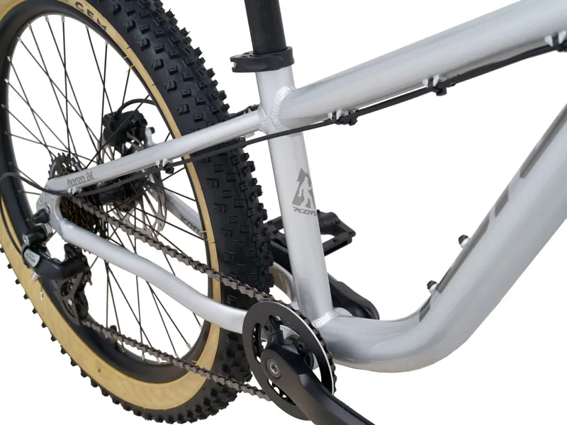 Kona Honzo 24 24-Inch Wheel Kids Bike 2026 in White-7