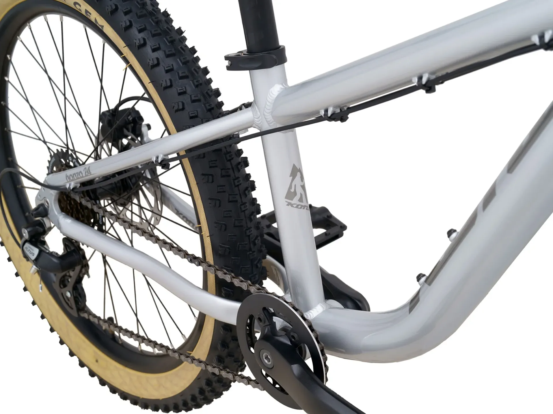 Kona Honzo 24 24-Inch Wheel Kids Bike 2027 in White