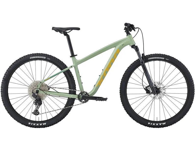 Kona Mahuna Hardtail Mountain Bike 2026 in Green