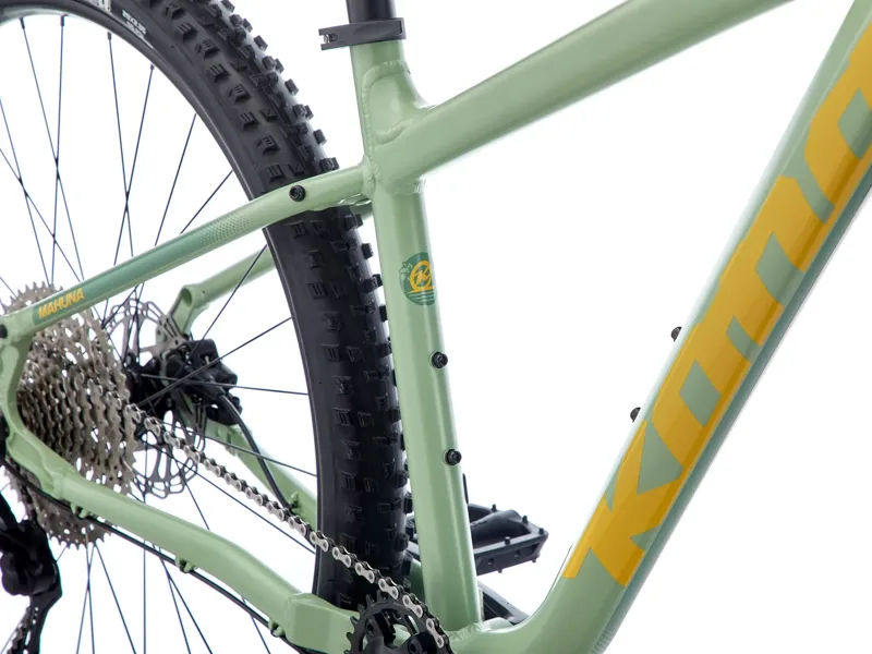 Kona Mahuna Hardtail Mountain Bike 2026 in Green-5
