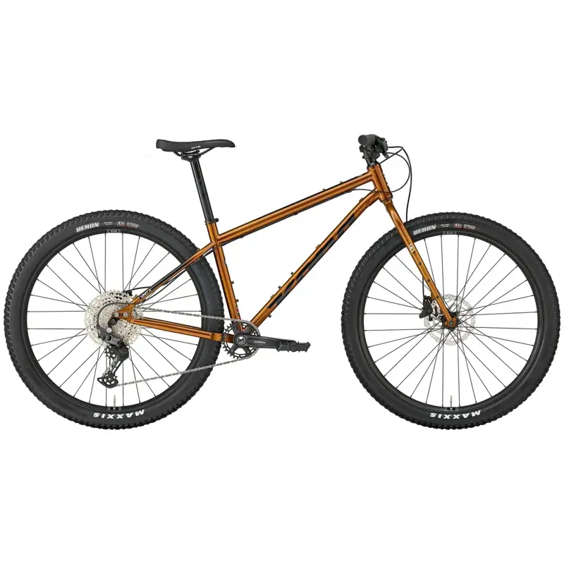 Balfes Bikes EX DISPLAY Kona Unit X Hardtail Mountain Bike X-Large 2026 in Gold | Free postage over £30, £10 off first order, price match & 0% finance.