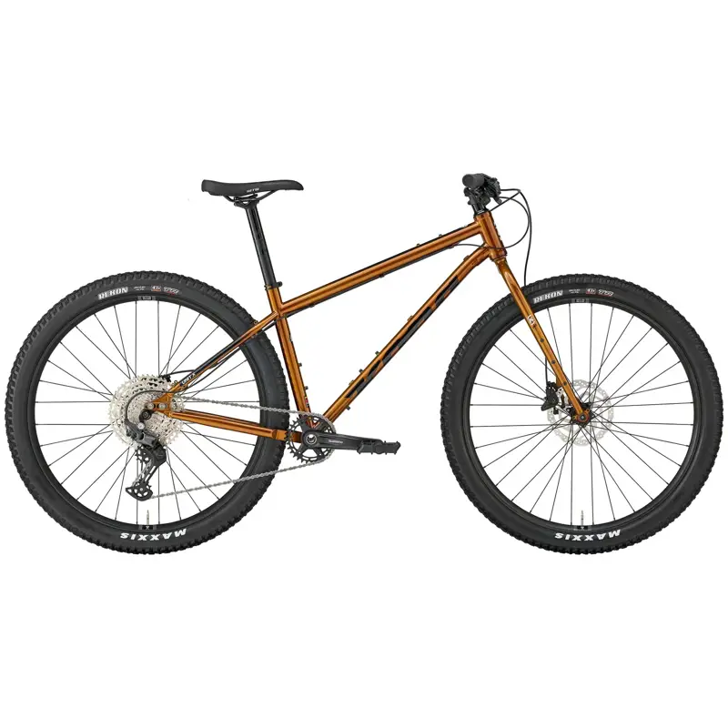 Balfes Bikes Kona Unit X Hardtail Mountain Bike 2026 in Gold | Free postage over £30, £10 off first order, price match & 0% finance.