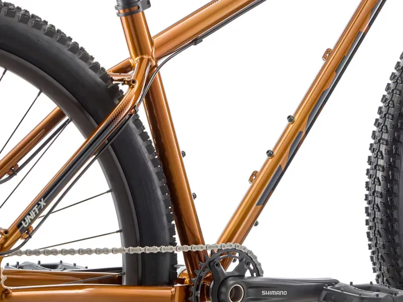 Kona Unit X Hardtail Mountain Bike 2026 in Gold-6