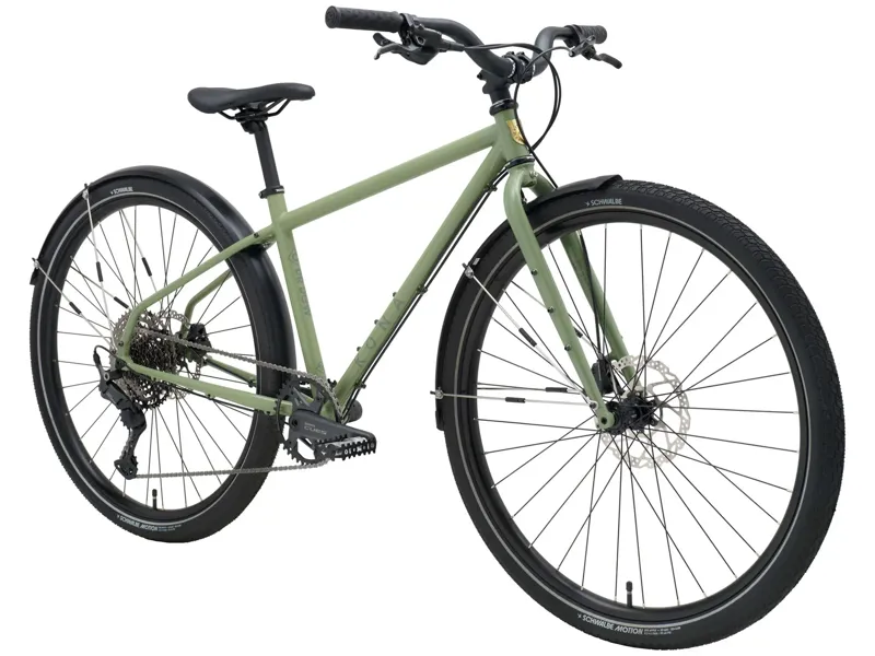 Kona Dr Dew Urban Bike 2026 in Green-1