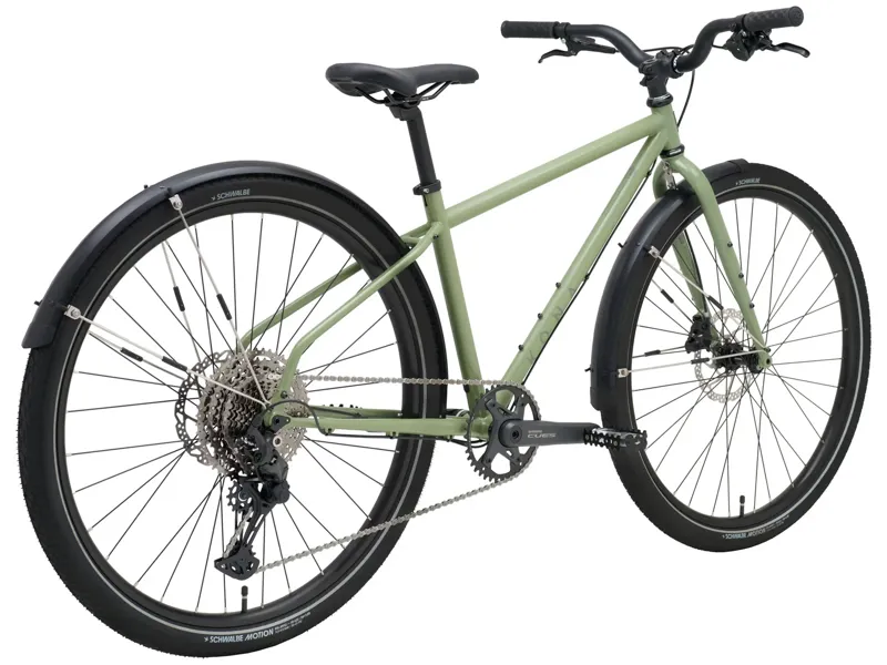 Kona Dr Dew Urban Bike 2026 in Green-2