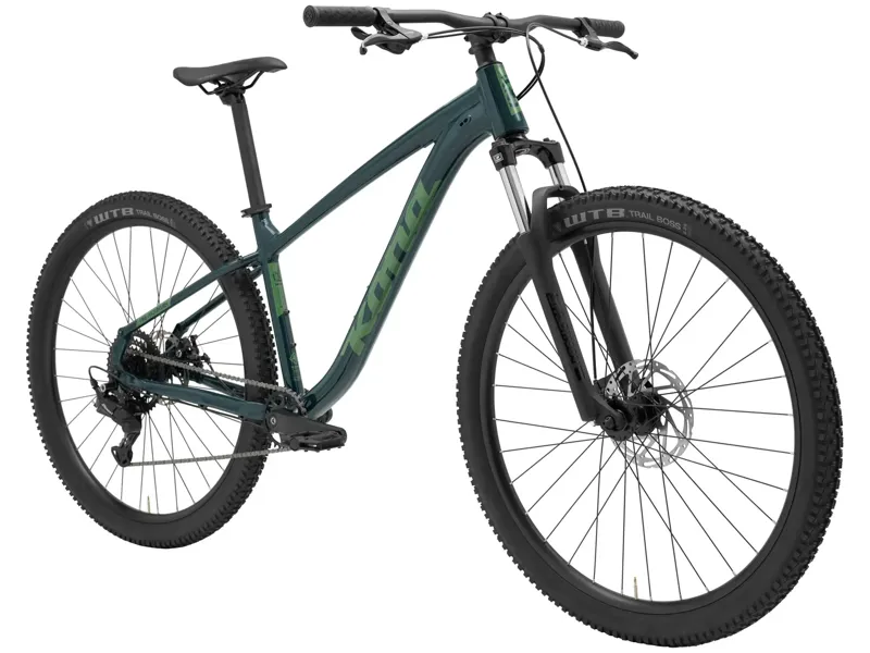 Kona Fire Mountain  Hardtail Mountain Bike 2026 in Green-1