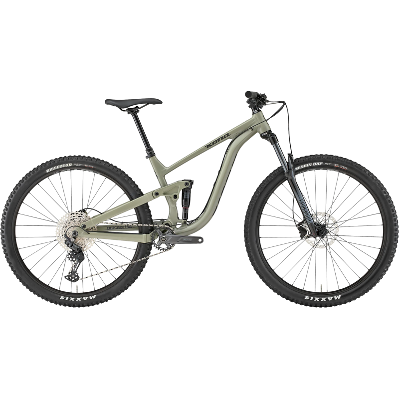 Balfes Bikes Kona Process 134 29in Wheel G2 Full Suspension Mountain Bike in Green | Free postage over £30, £10 off first order, price match & 0% finance.