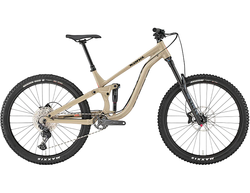 Kona Process 153 27.5in Wheel G2 Full Suspension Mountain Bike in Mocha