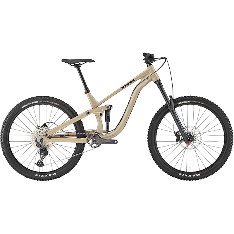 Balfes Bikes Kona Process 153 27.5in Wheel G2 Full Suspension Mountain Bike in Mocha | Free postage over £30, £10 off first order, price match & 0% finance.