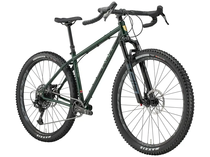 Kona LBF Hardtail Mountain Bike 2026 in Green-1