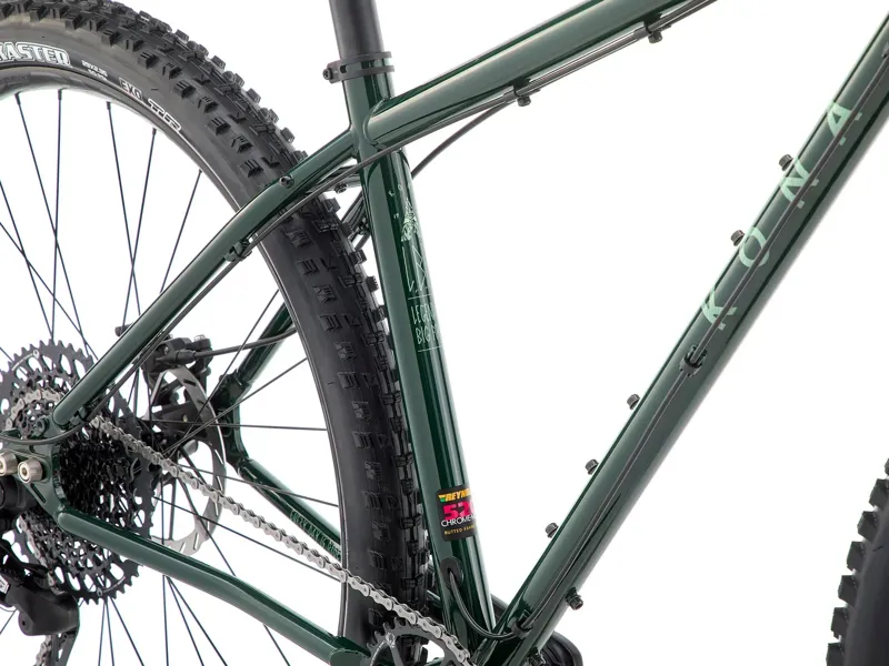 Kona LBF Hardtail Mountain Bike 2026 in Green-5