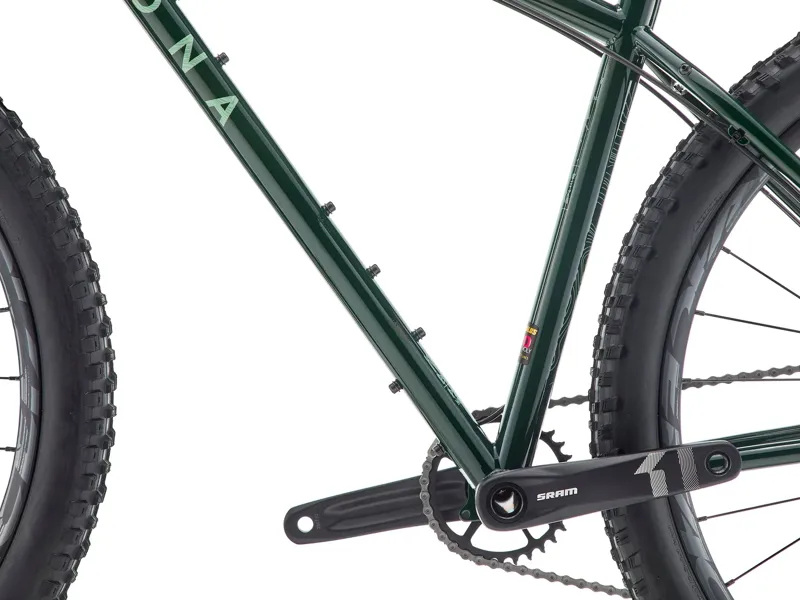 Kona LBF Hardtail Mountain Bike 2026 in Green-7