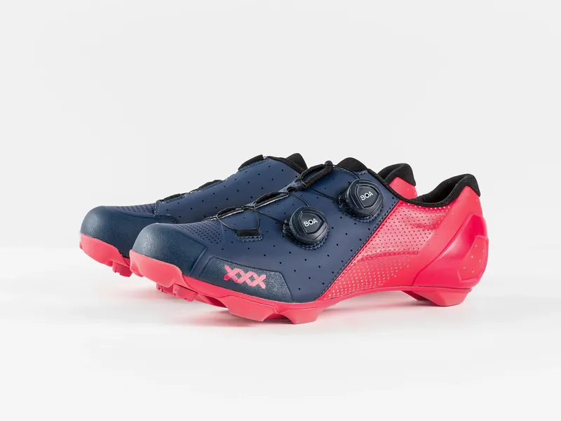 Bontrager XXX Carbon SPD MTB Cycling Shoe in Red-3