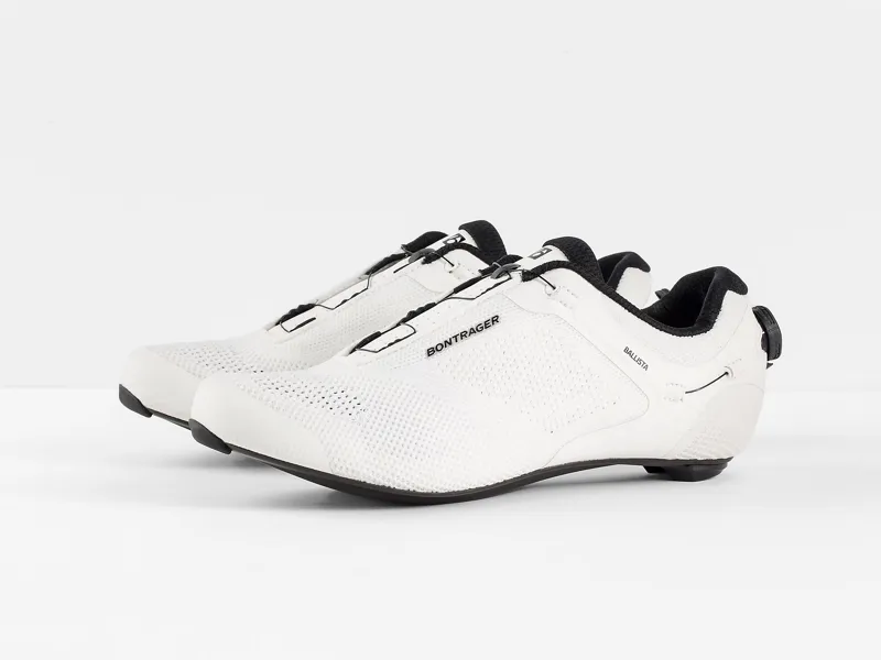 Bontrager Ballista Knit SPD-R Carbon Road Cycling Shoe in White-3