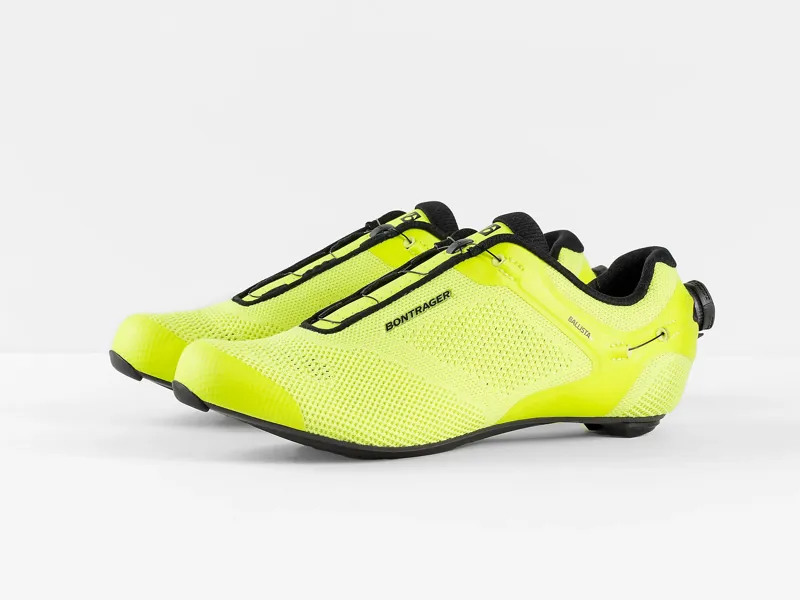 Bontrager Ballista Knit SPD-R Carbon Road Cycling Shoe in Yellow-3