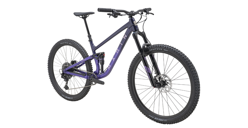 Marin Rift Zone 1 27.5 or 29 inch Full Suspension Mountain Bike 2026 in Purple-1