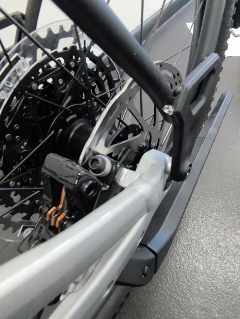 Ex-Display Specialized Turbo Tero X 4.0 FS Electric Mountain Bike Large 2023 in Silver/Smoke-2