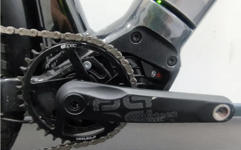 EX DEMO Trek Powerfly Sport 7 EQ Electric Mountain Bike Medium 2022 in Dark Prismatic and Trek Black -2