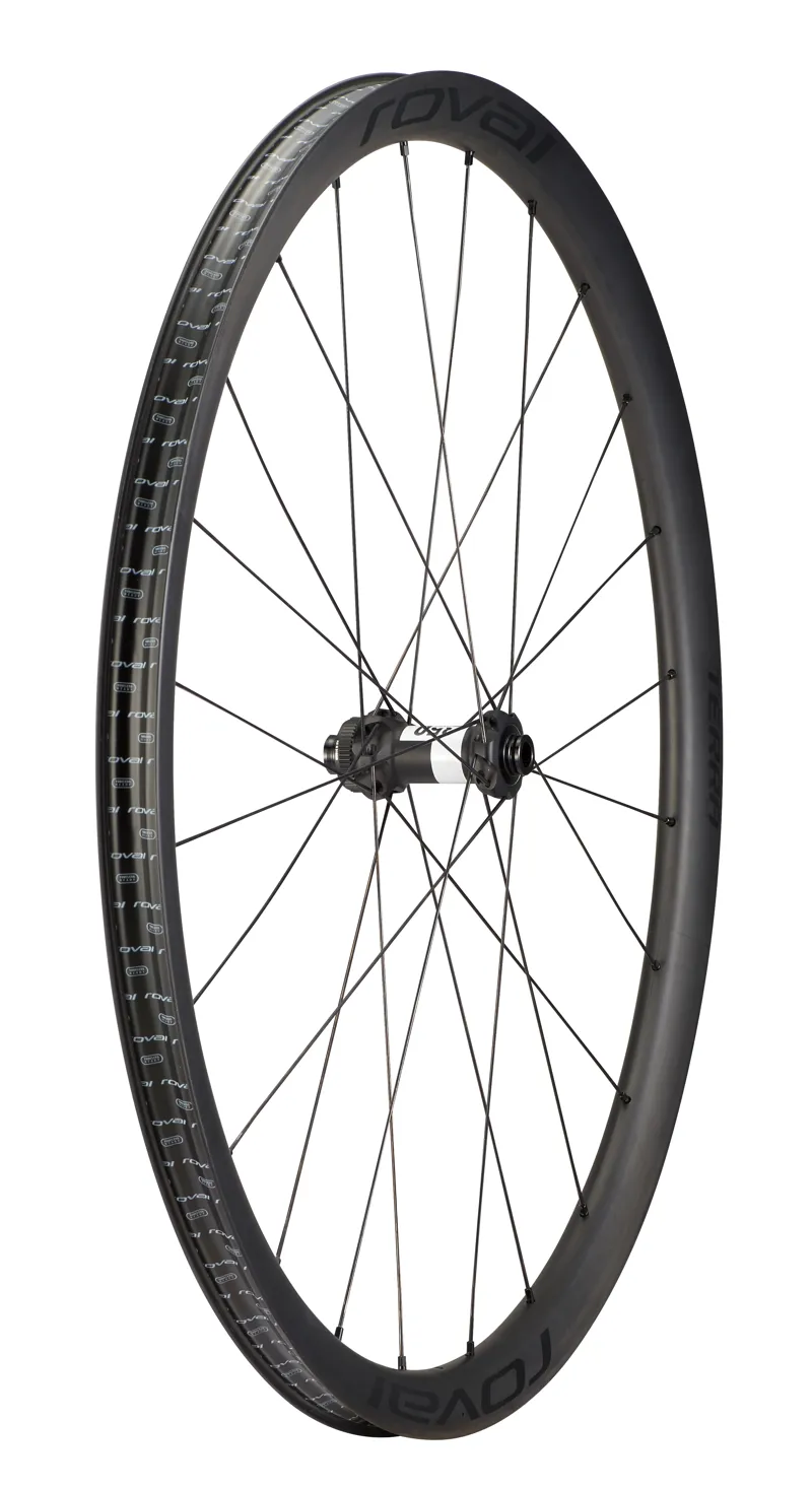 Roval Terra CL Wheelset in Satin Carbon/ Charcoal 700c-7