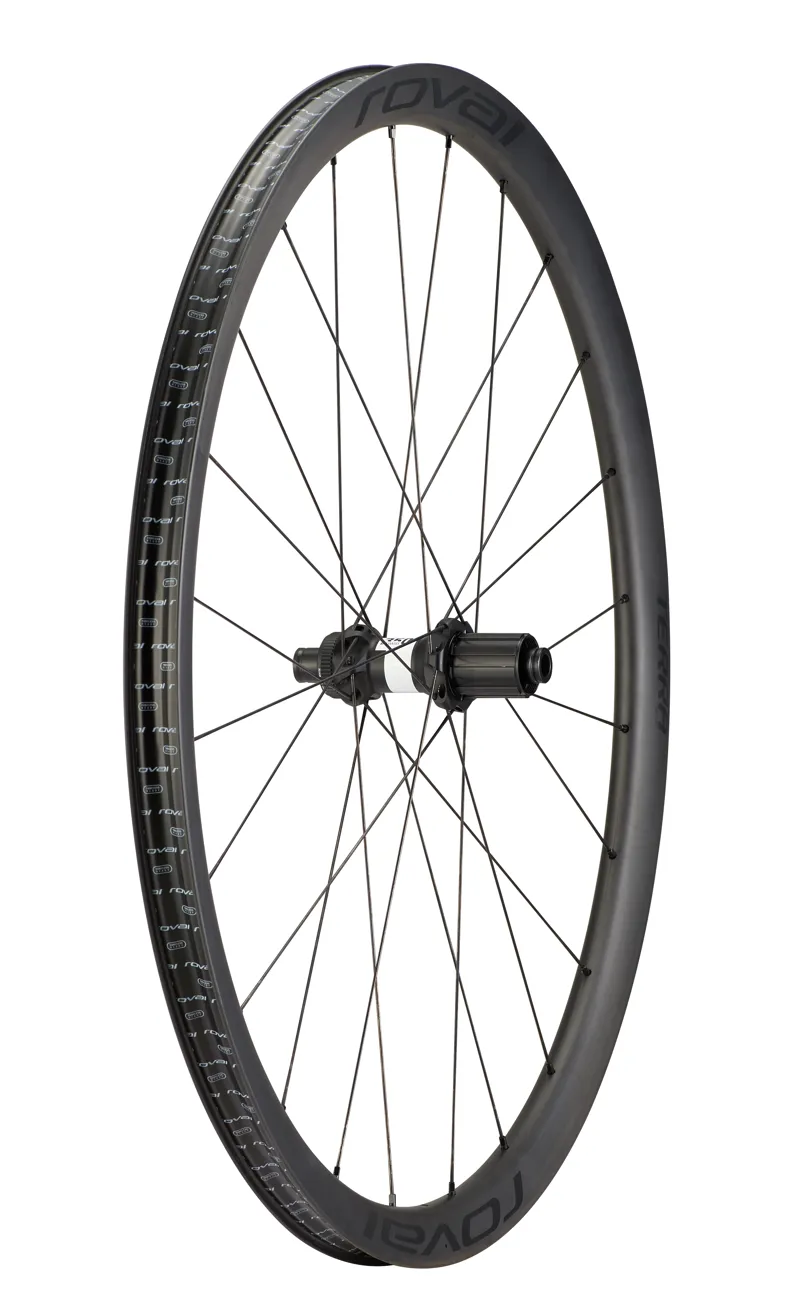 Roval Terra CL Wheelset in Satin Carbon/ Charcoal 700c-8