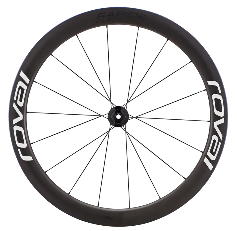 Roval Rapide CLX II Road Rear Wheel in Carbon/ White 700c-2