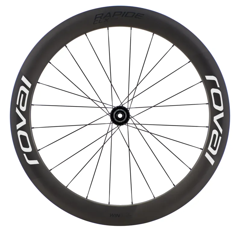 Roval Rapide CLX II Road Rear Wheel in Carbon/ White 700c-5