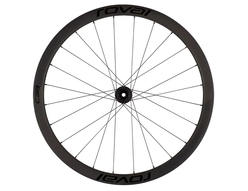 Roval Rapide C 38 700c Wheelset in Carbon/Black-4