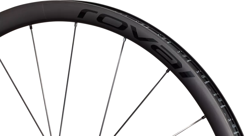 Roval Terra CLX II 700c Carbon Front Wheel in Gloss Black-3