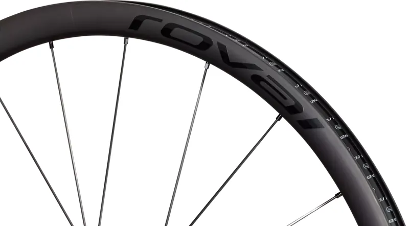 Roval Terra CLX II 700c Carbon Rear Wheel in Gloss Black-3