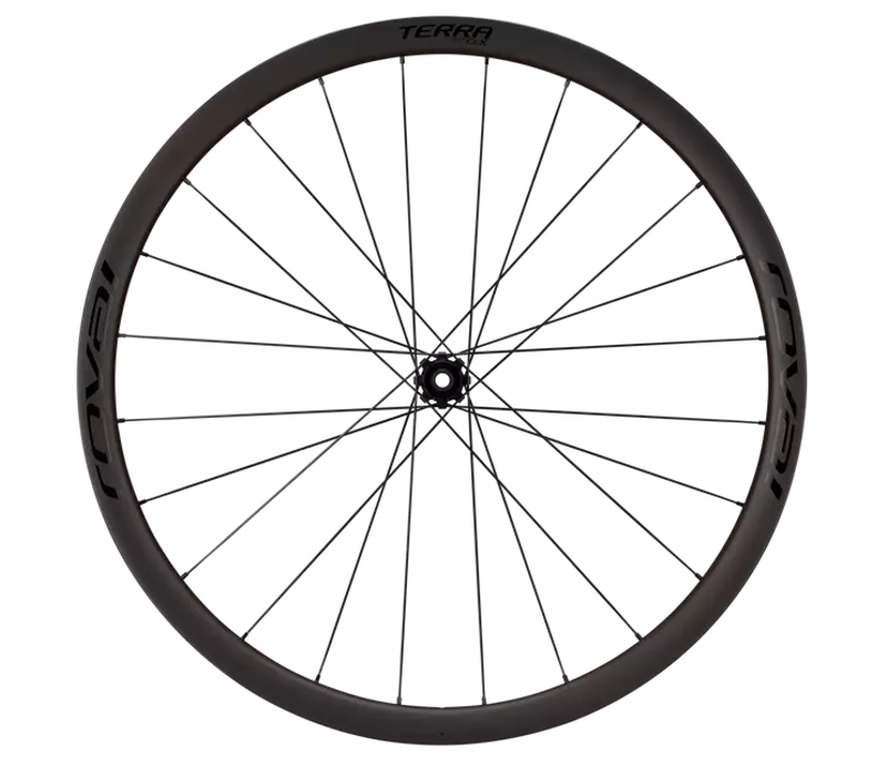 Roval Terra CLX II 700c Carbon Rear Wheel in Gloss Black-1