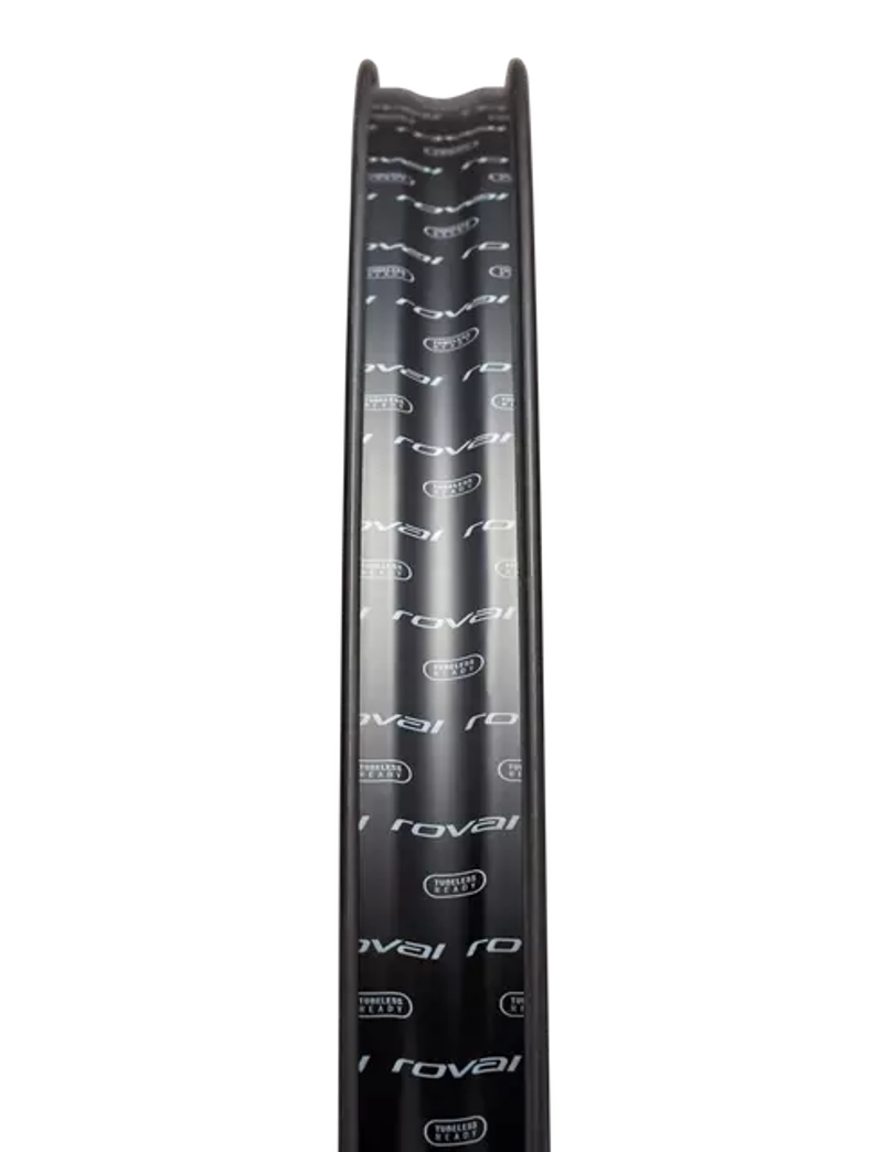 Roval Terra CLX II 700c Carbon Rear Wheel in Gloss Black-4