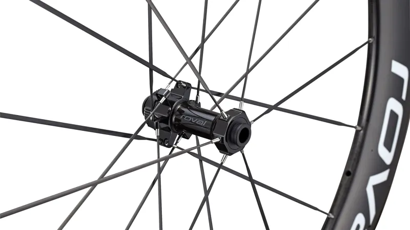 Roval Rapide Sprint CLX 700 Front Wheel in Gloss Carbon/Gloss White-2