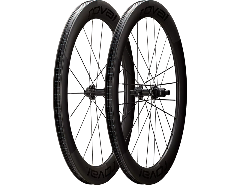 Roval Rapide Sprint CLX 700C Wheelset in Satin Carbon/Gloss Black