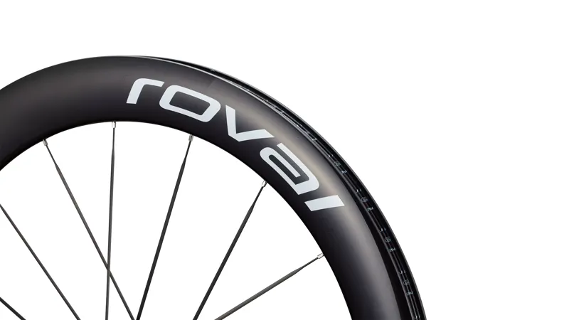 Roval Rapide Sprint CLX 700C Wheelset in Gloss Carbon/Gloss White-6