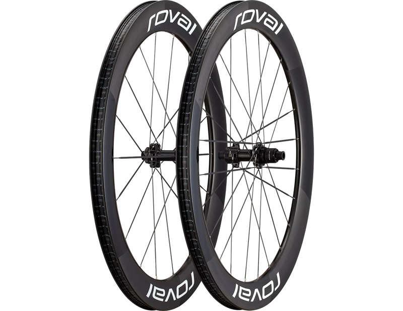 Roval Rapide Sprint CLX 700C Wheelset in Gloss Carbon/Gloss White