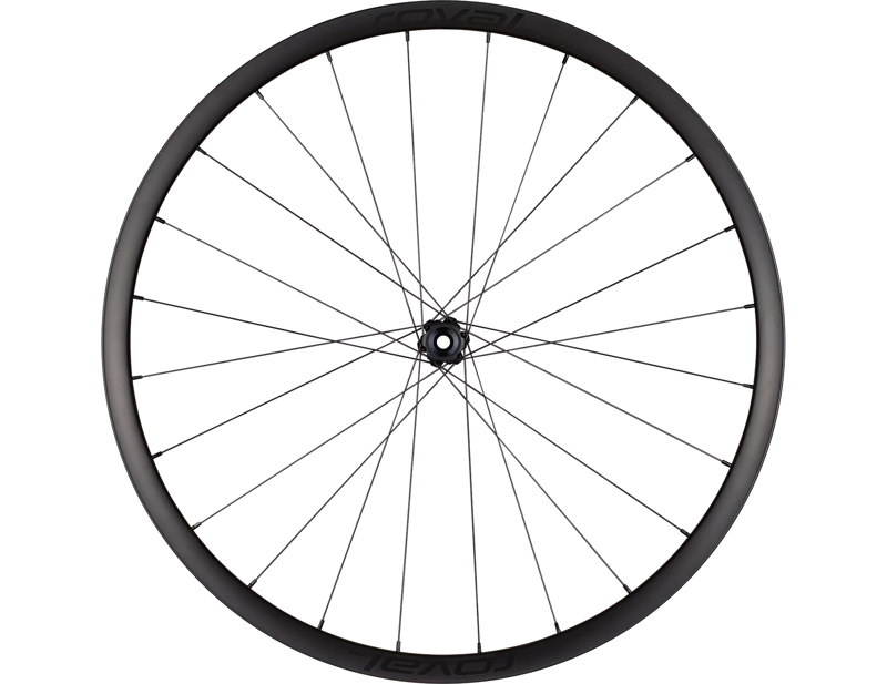 Specialized Terra C III 700C Carbon Front Wheel in Satin Carbon/Satin Black
