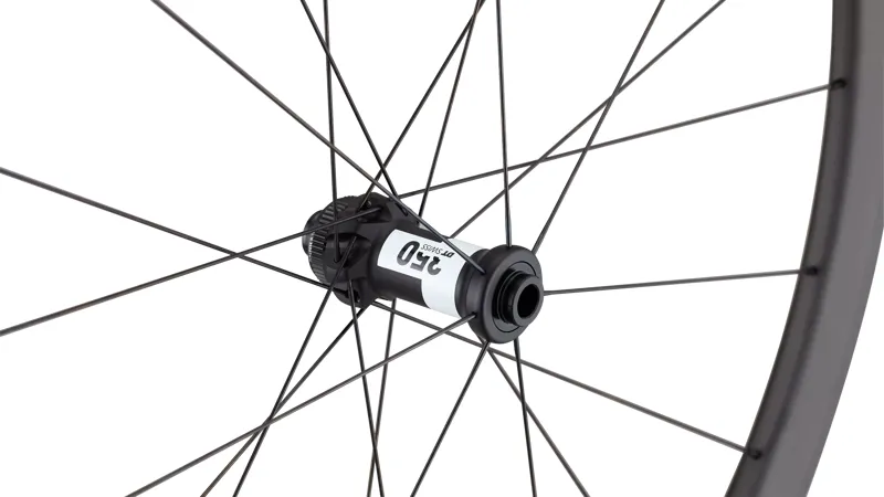 Specialized Terra CL III 700C Carbon Front Wheel in Satin Carbon/Satin Black-4