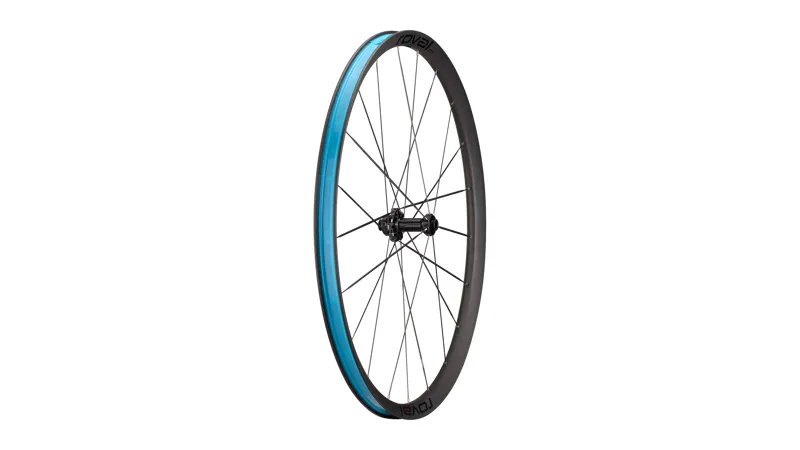 Roval Terra CLX III 700C Front Wheel in Satin Carbon/Gloss Black-1