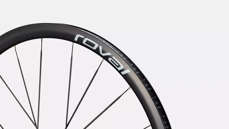 Roval Alpinist CLX III 700c Road Front Wheel in Gloss Carbon/Gloss White-1